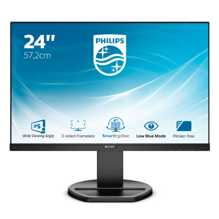 PHILIPS 225 IPS FORMATO 1610 1920X1200 ERGONOMIA COMPL.